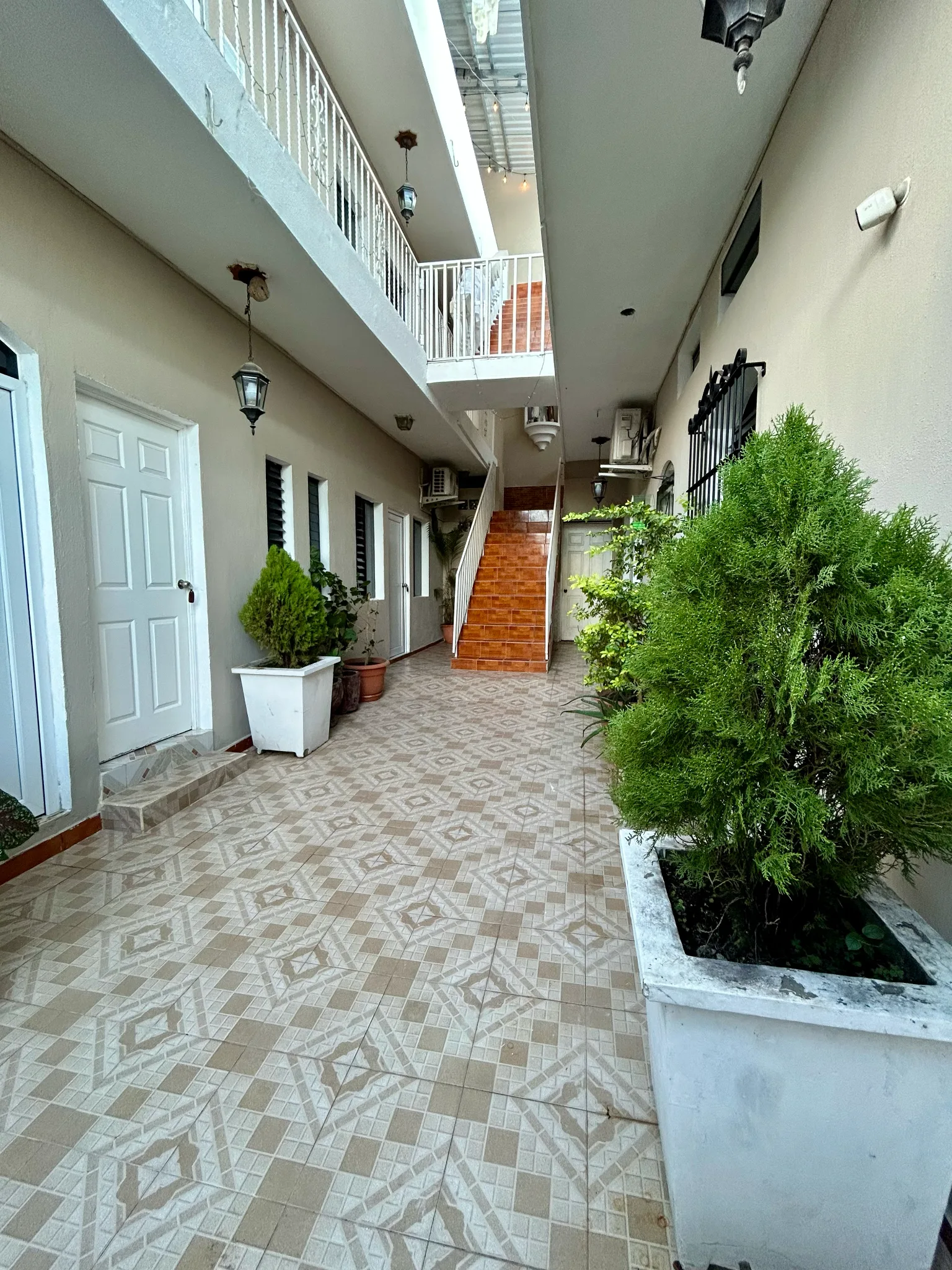 Hotel Casa Mamá Fanti courtyard